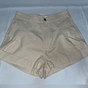 Tan Lightweight Cargo Shorts